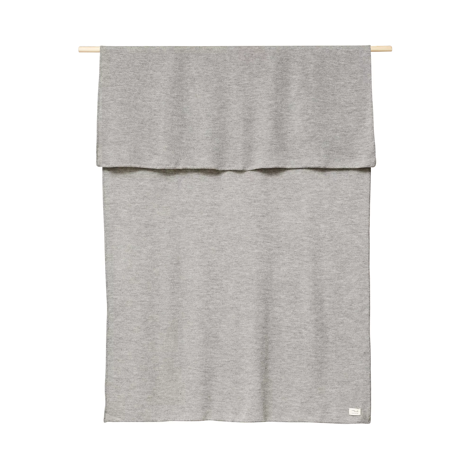 Form & Refine - Aymara Decke 130x190cm - grau/einfarbig/LxH 130x190cm günstig online kaufen