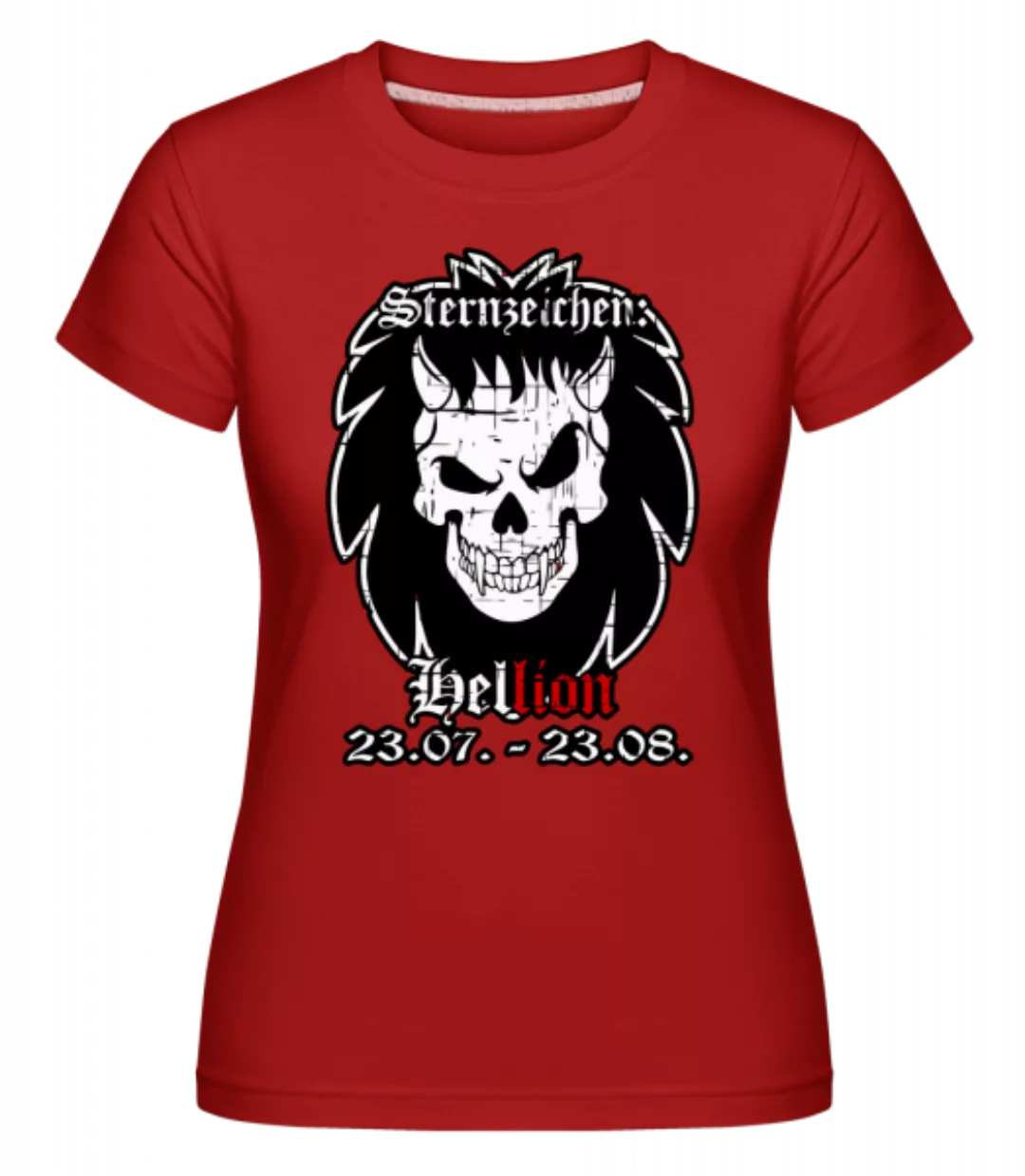 Metal Sternzeichen Hellion · Shirtinator Frauen T-Shirt günstig online kaufen