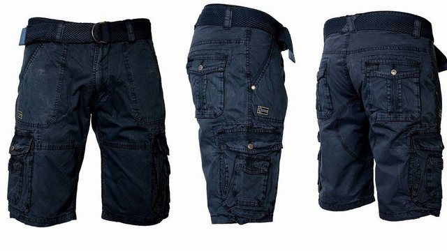 Geographical Norway Shorts Cargo Shorts kurze Hose knielang Short Bermuda S günstig online kaufen