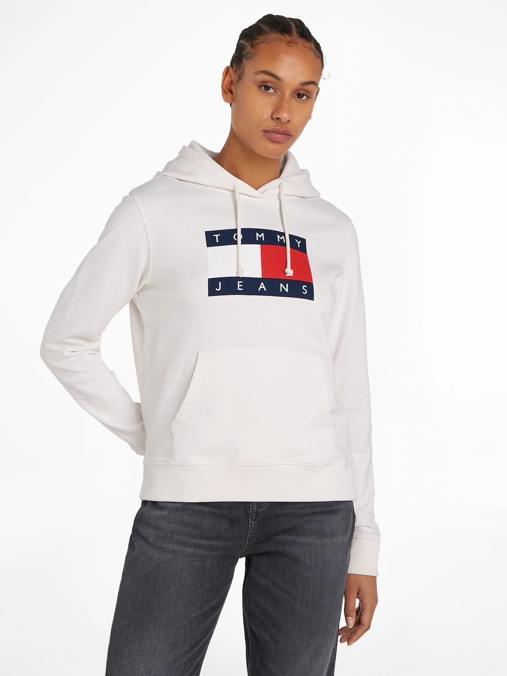 Tommy Jeans Kapuzensweatshirt TJW REG TOMMY FLAG HOODIE EXT mit Kapuze, Tom günstig online kaufen