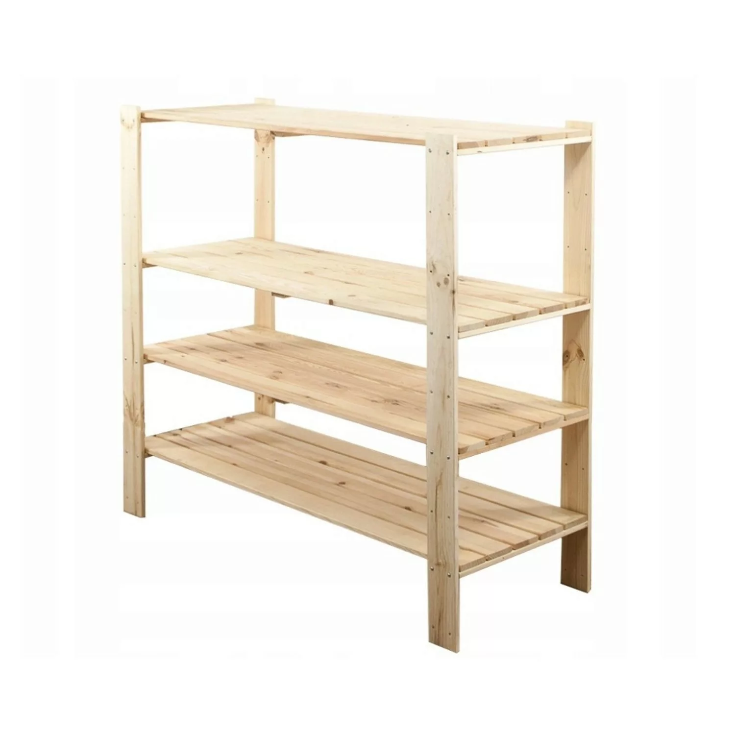 PROREGAL Holzregal Woodland HxBxT 115 x 120 x 50 cm Fachlast 120 kg 4 Fachb günstig online kaufen