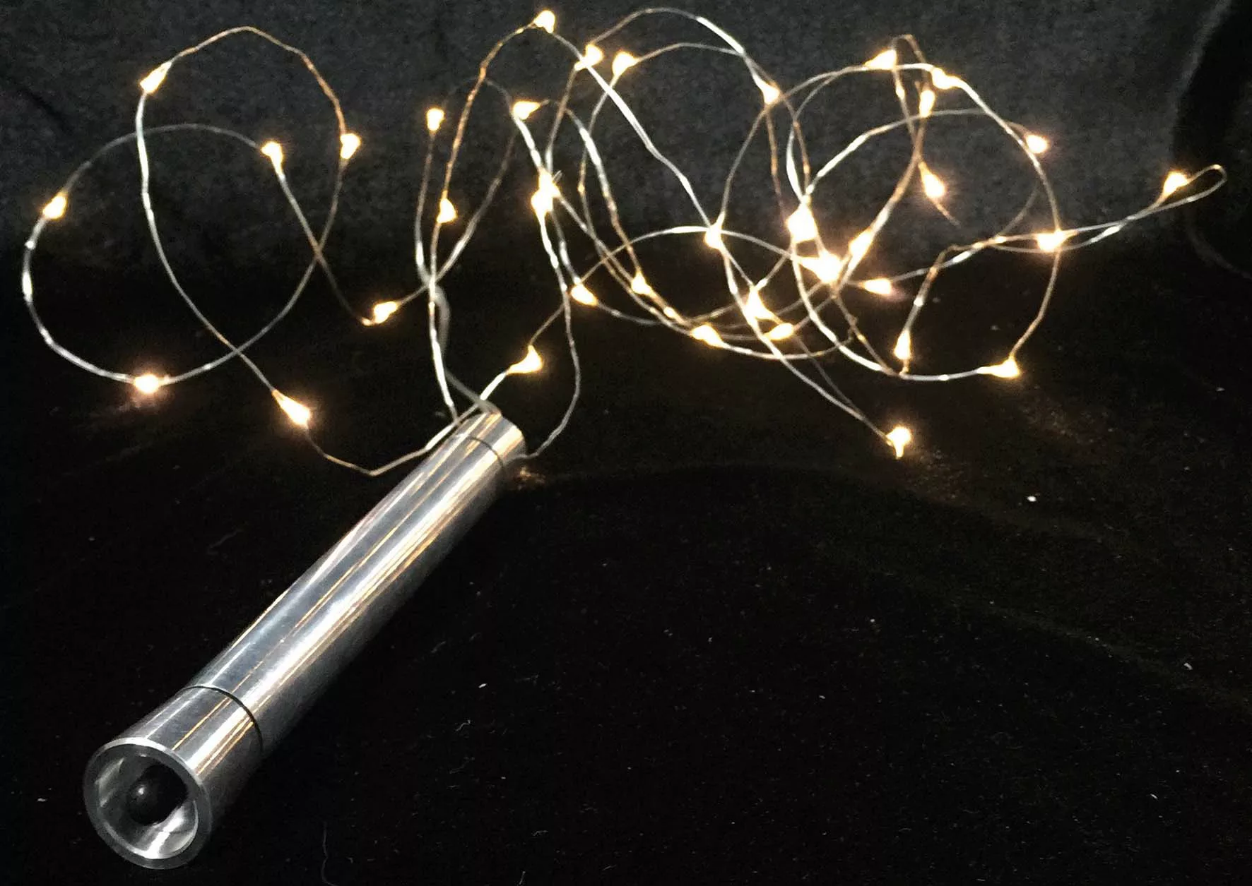 Hellum LED-Lichterkette 40-flg.GL3,9m 2xAA 522839 günstig online kaufen