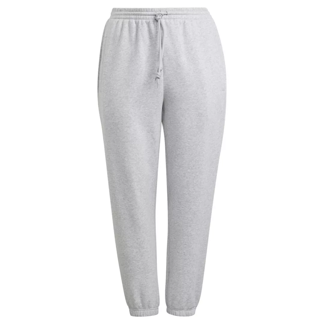 Adidas Originals Cuffed Hosen In Übergrößen 1X Light Grey Heather günstig online kaufen