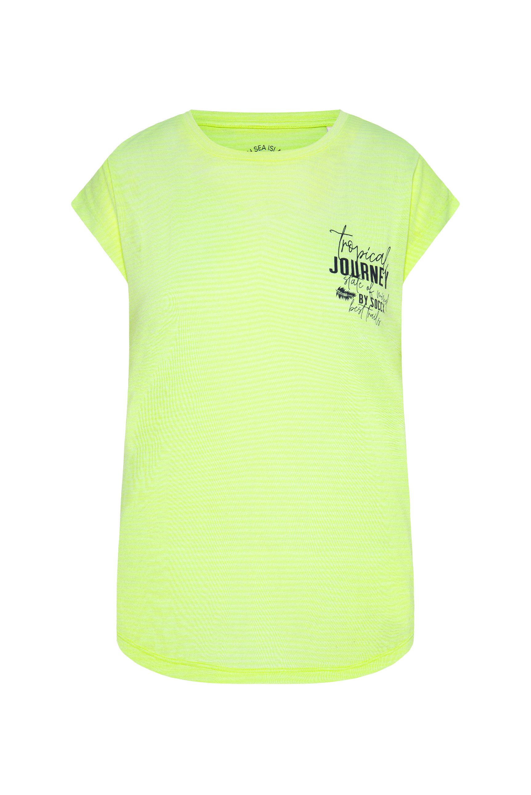 SOCCX Rundhalsshirt, mit überschnittenen Schultern günstig online kaufen