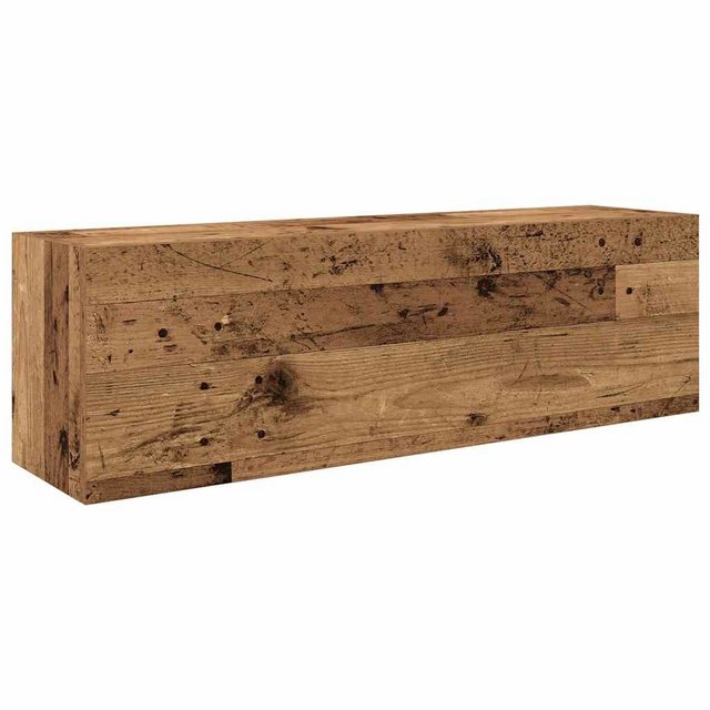 vidaXL Badezimmerspiegelschrank Bad-Wandschrank Altholz-Optik 100x25x30 cm günstig online kaufen