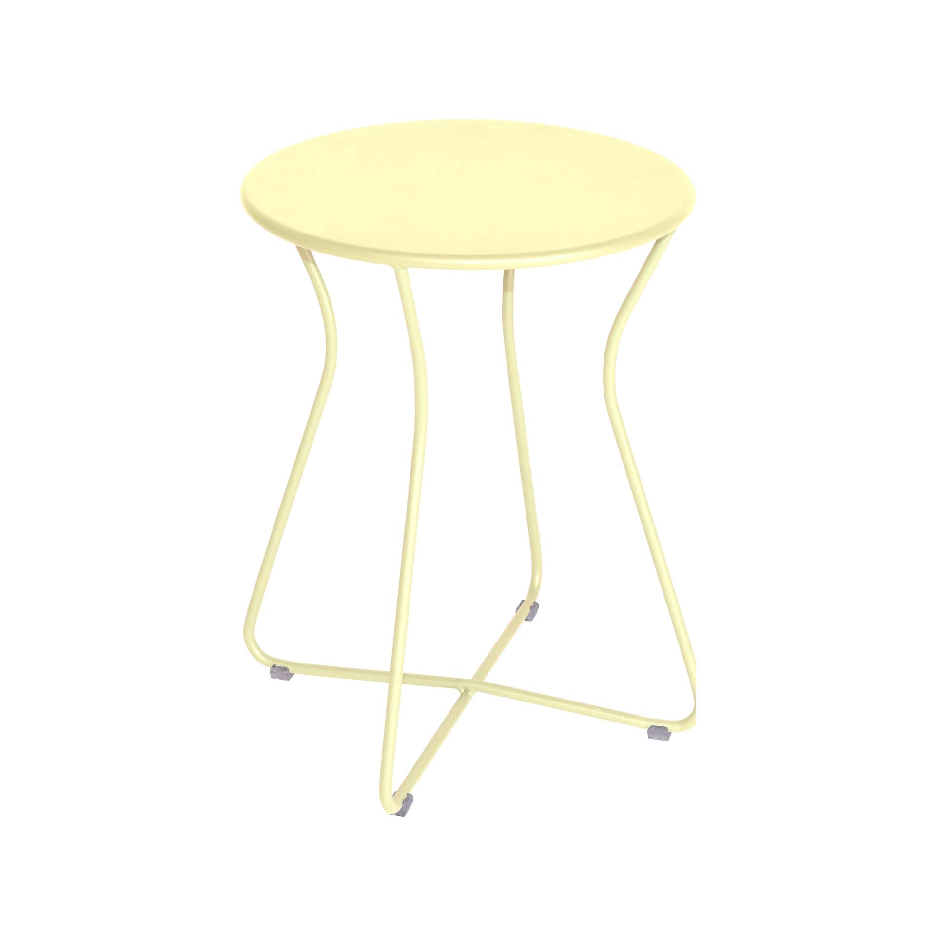 Cocotte Outdoor Hocker / Beistelltisch Zitronensorbet günstig online kaufen