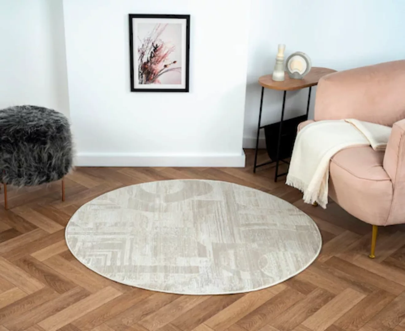 Myflair Möbel & Accessoires Teppich »My Circles«, rund günstig online kaufen