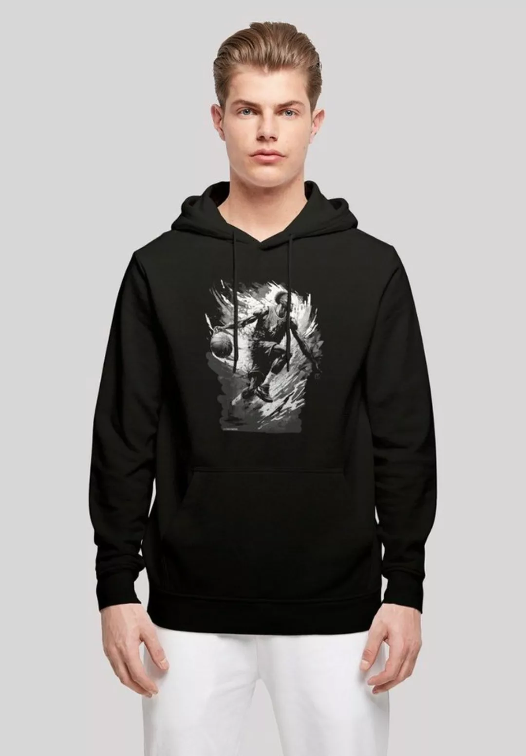 F4NT4STIC Kapuzenpullover "Basketball Splash Sport HOODIE", Print günstig online kaufen