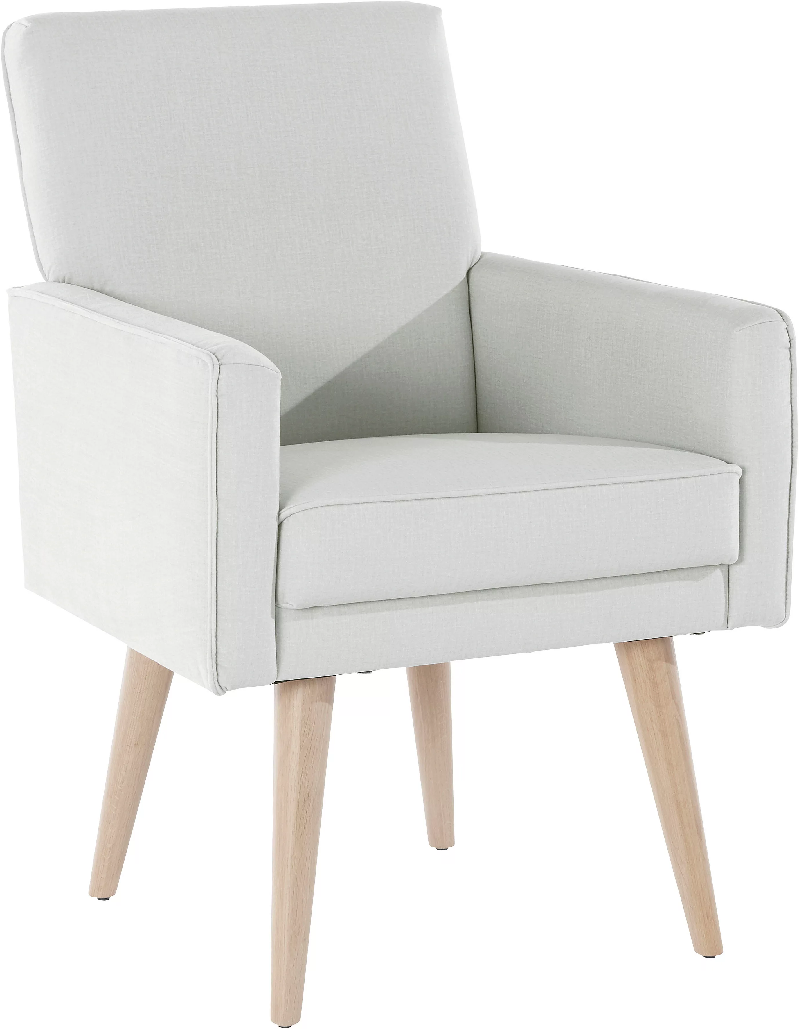 exxpo - sofa fashion Sessel "Lungo, Loungesessel mit moderner Kedernaht, be günstig online kaufen