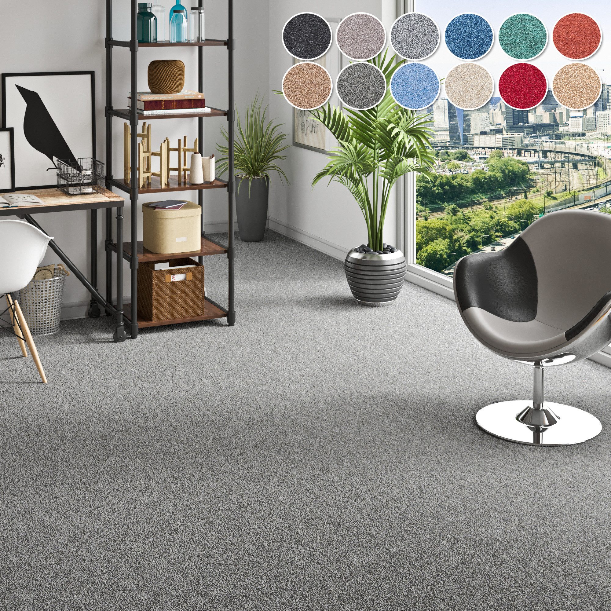 my home Teppichboden Fortis, Schlinge, Made günstig online kaufen