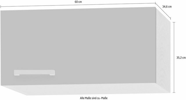 OPTIFIT Kurzhängeschrank "Odense", 60 cm breit, 35 cm hoch, mit 1 Tür günstig online kaufen