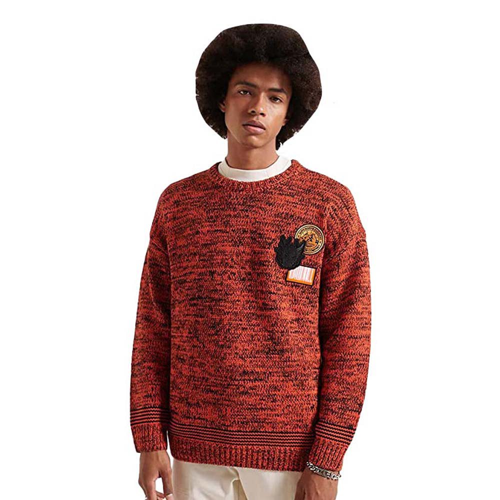 Superdry Survivalist Pullover S-M Fiery Orange günstig online kaufen