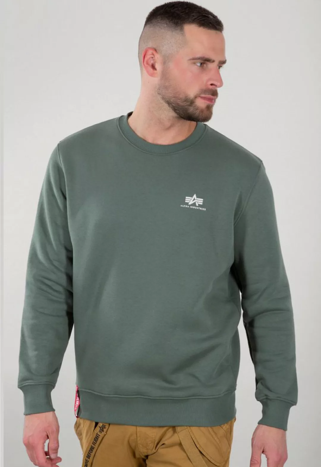 Alpha Industries Sweatshirt Basic Sweater Small Logo (1-tlg) günstig online kaufen