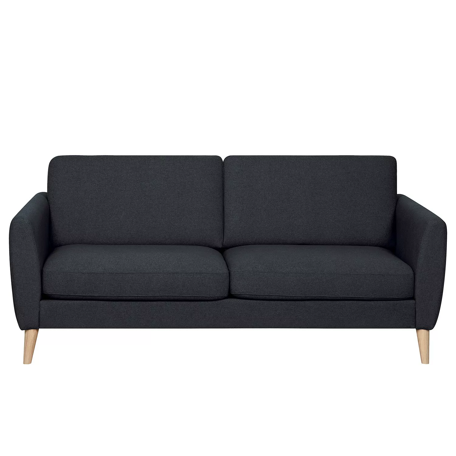 home24 Mørteens Sofa Kustavi 2,5-Sitzer Dunkelblau Polyester 190x80x90 cm ( günstig online kaufen