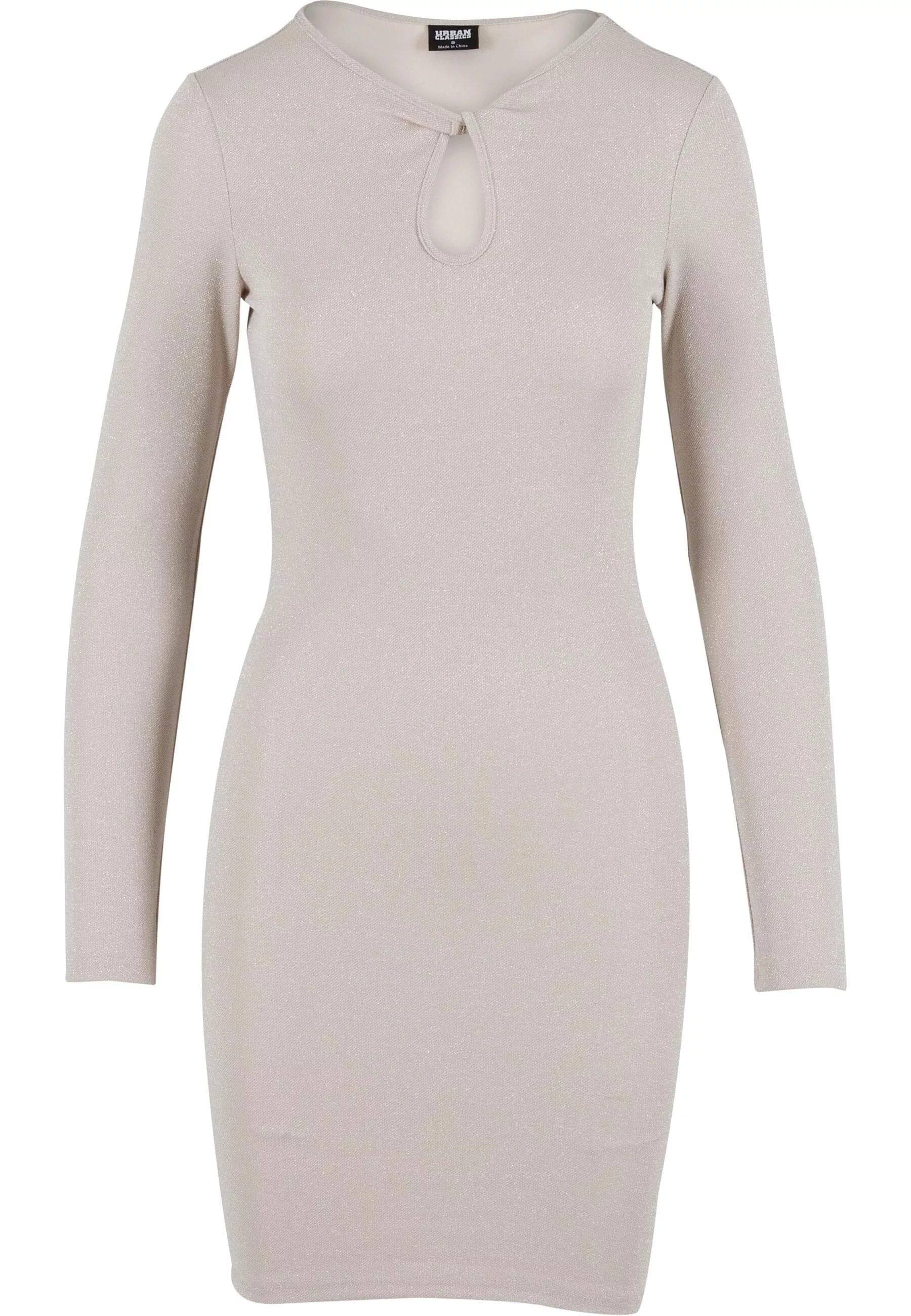 URBAN CLASSICS Shirtkleid "Urban Classics Ladies Glitter Longsleeve Dress", günstig online kaufen