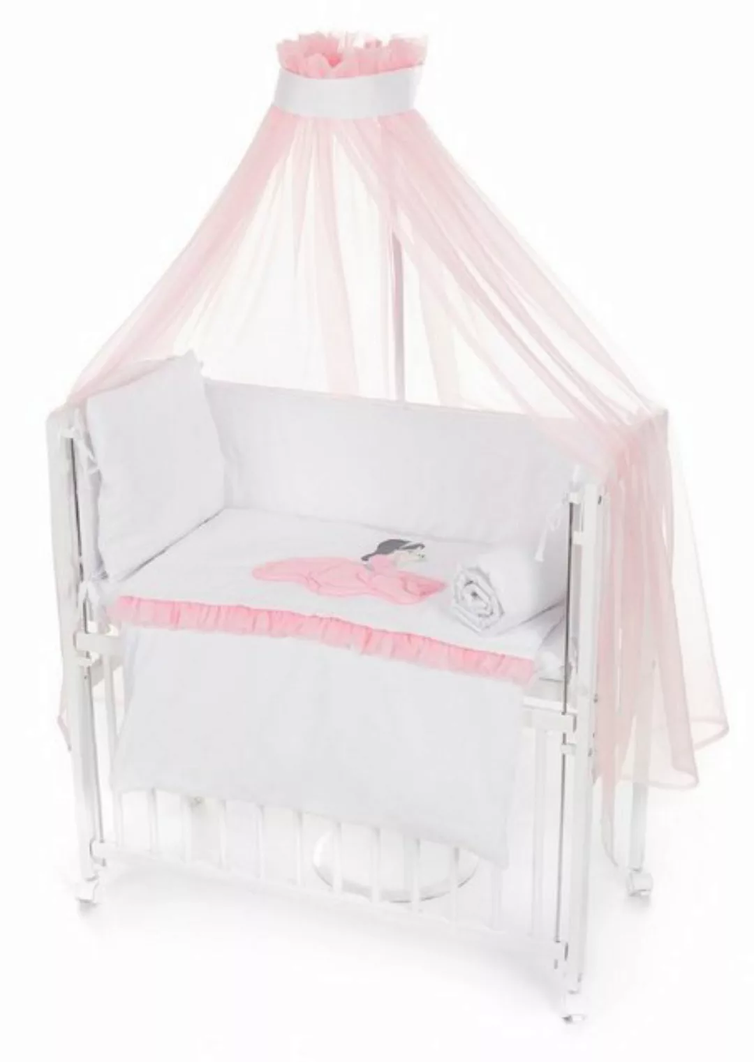 Babyhafen Beistellbett Mobiles Babybett 90x40 SET Komplettbett Zustellbett günstig online kaufen