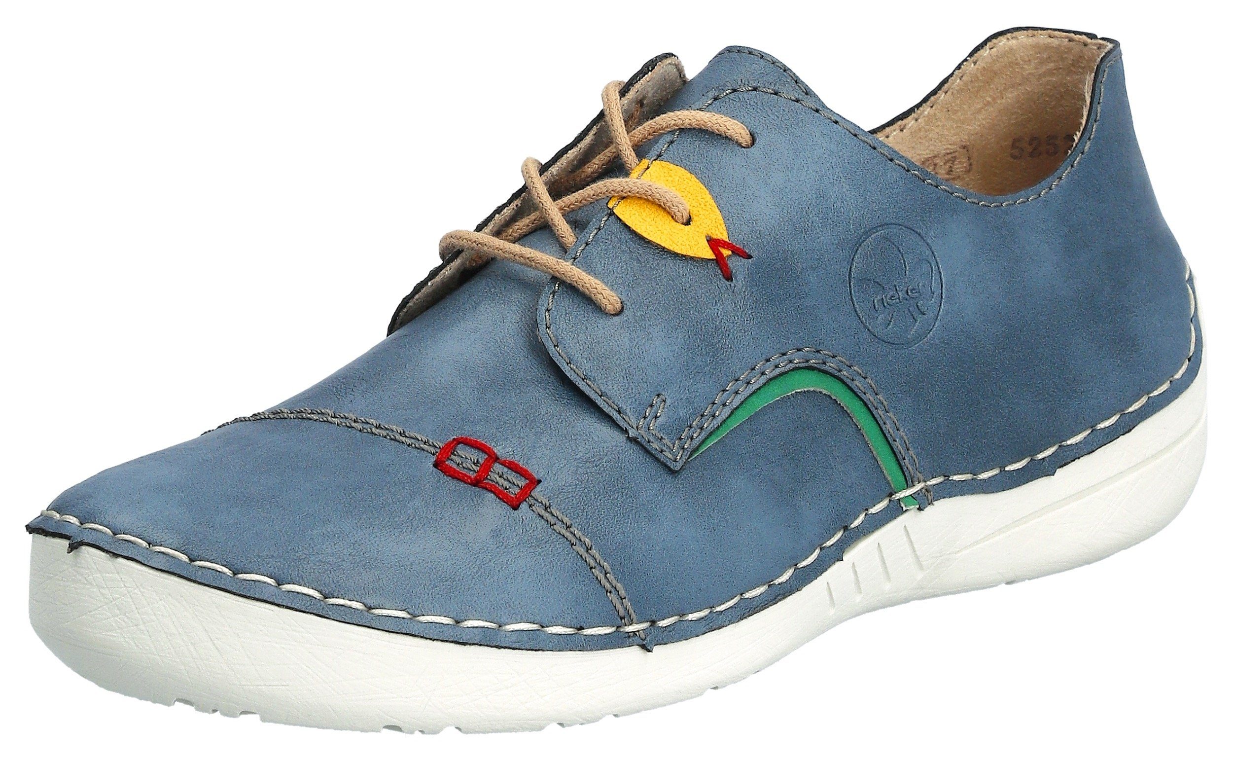 Rieker Sneaker im Sportslook, Freizeitschuh, Halbschuh, günstig online kaufen