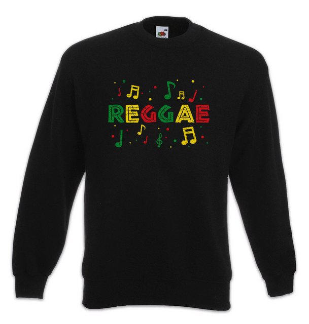 Urban Backwoods Sweatshirt Zion Reggae Notes Sweatshirt Irie Ska Jamaica Ja günstig online kaufen