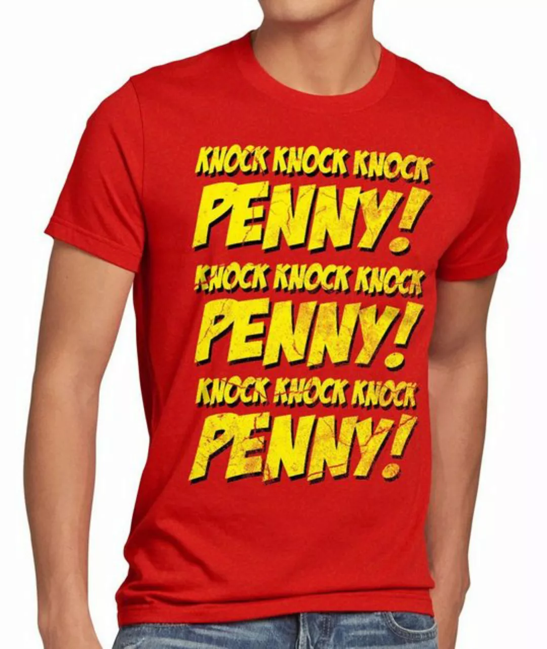 style3 T-Shirt Penny knock big bang sheldon College theory cooper leonard c günstig online kaufen