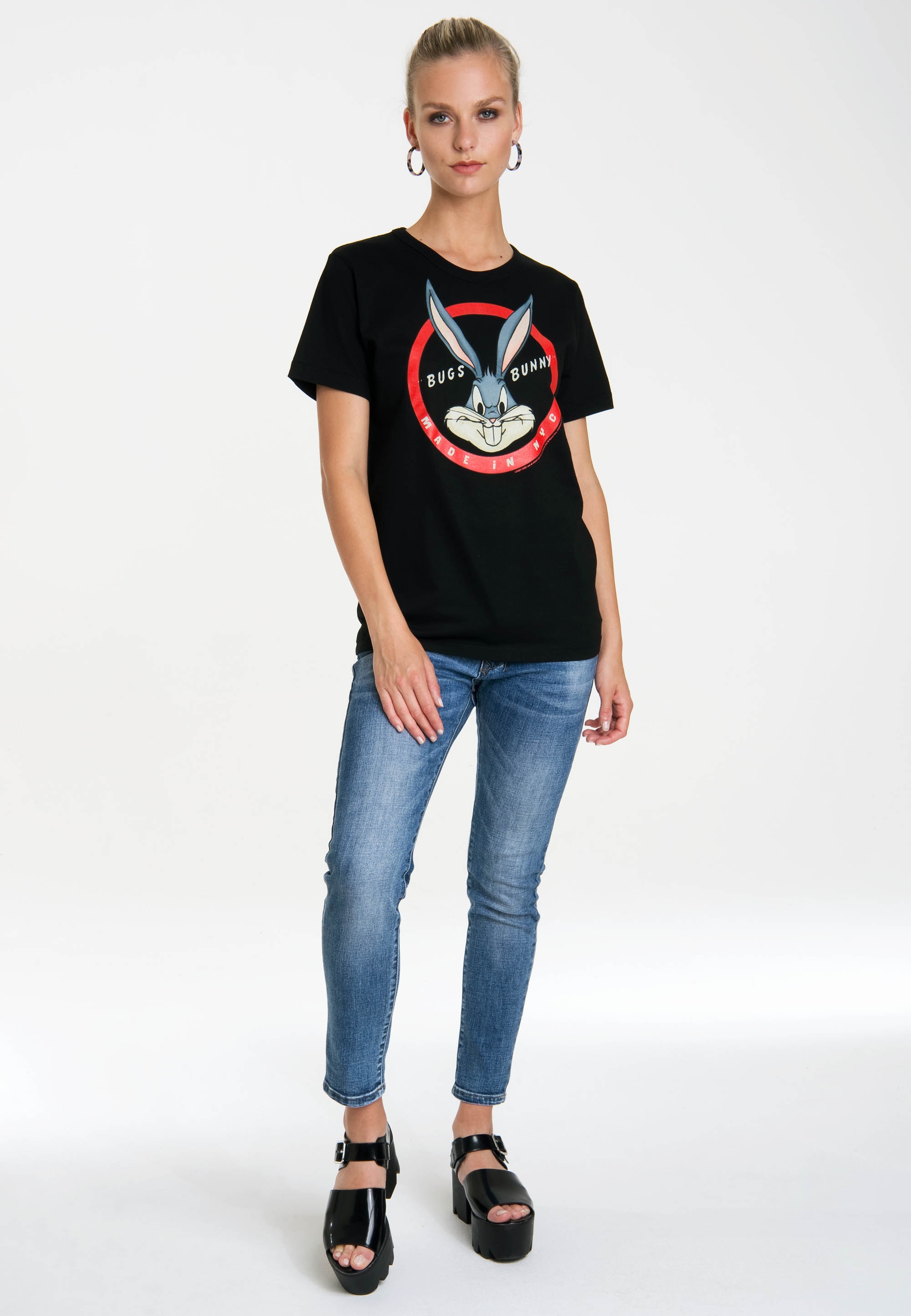 LOGOSHIRT T-Shirt "Looney Tunes", mit lizenziertem Originaldesign günstig online kaufen