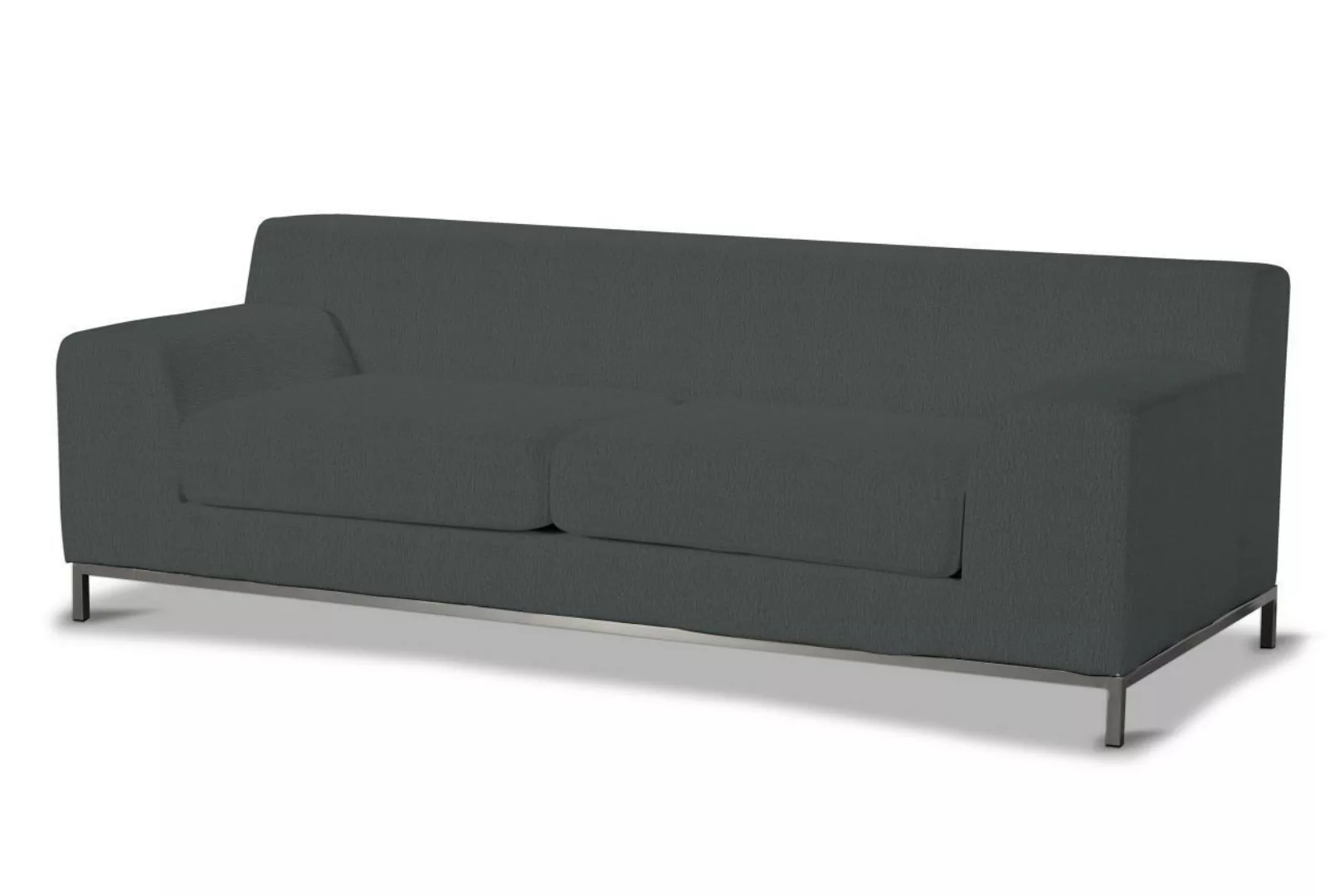 Bezug für Kramfors 3-Sitzer Sofa, stahlgrau, Sofahusse, Kramfors 3-Sitzer, günstig online kaufen