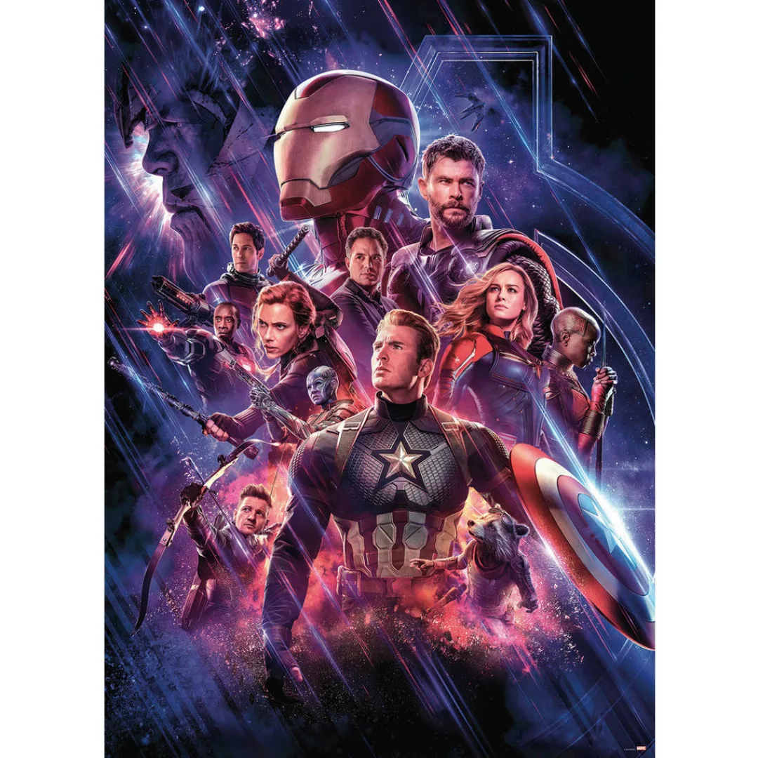 Komar Fototapete Avengers Endgame Movie Poster B/H: ca. 184x254 cm günstig online kaufen