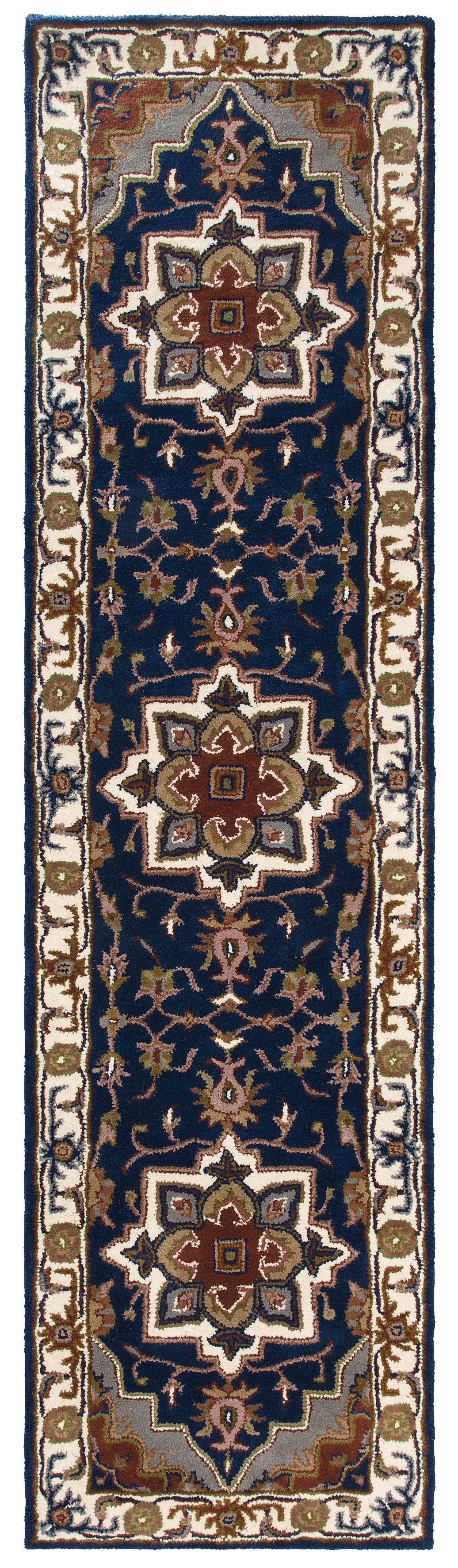my home Wollteppich »Aman«, rechteckig, 14 mm Höhe, reine Wolle, Orient-Opt günstig online kaufen
