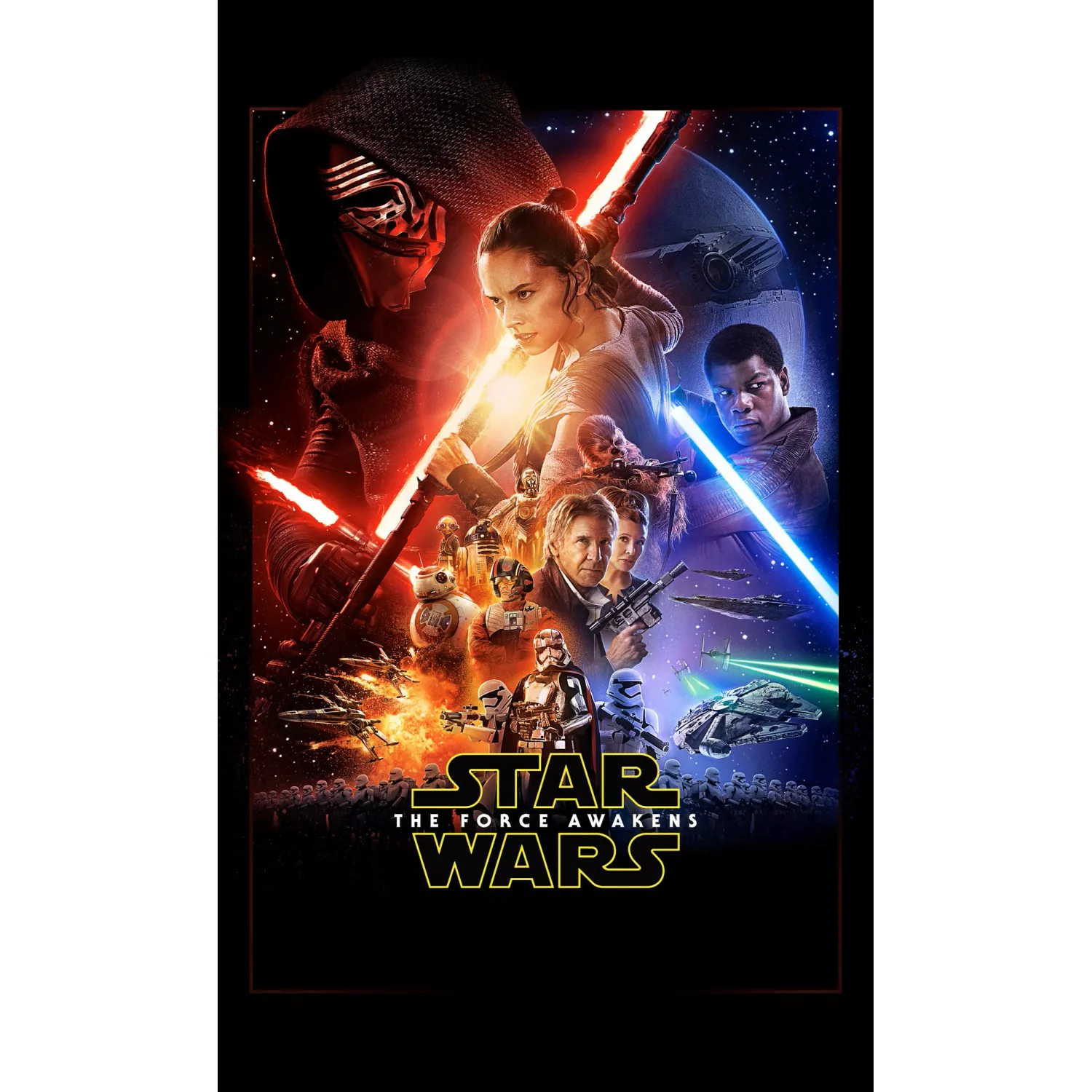Komar Vliestapete »Star Wars EP7 Official Movie Poster« günstig online kaufen