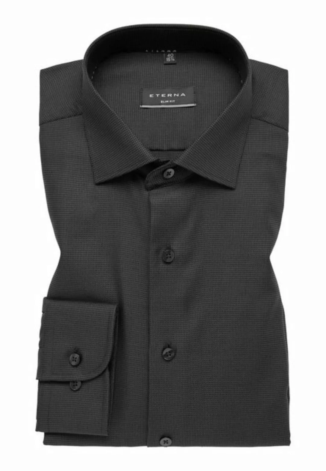 Eterna Langarmhemd - Slim Fit - Businesshemd - Hemd Twill Langarm günstig online kaufen