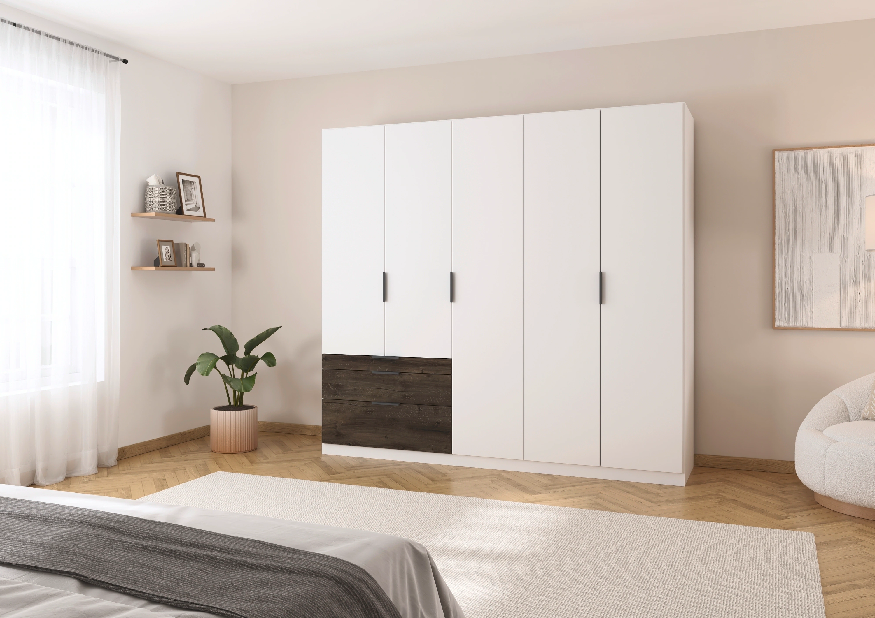 rauch Kleiderschrank "Drehtürenschrank Schrank Garderobe Schlafzimmerschran günstig online kaufen