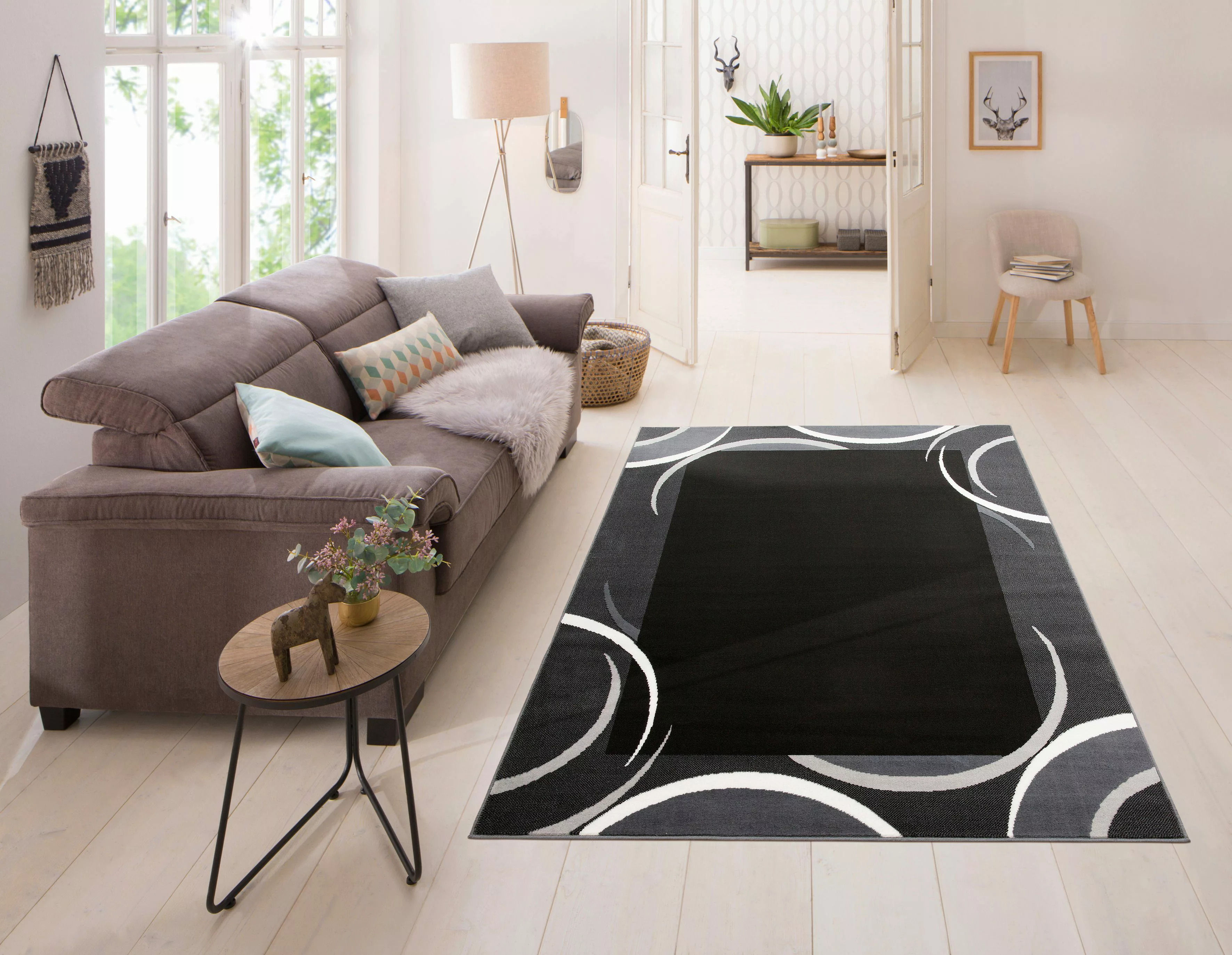 my home Teppich Noah, rechteckig, Höhe: günstig online kaufen