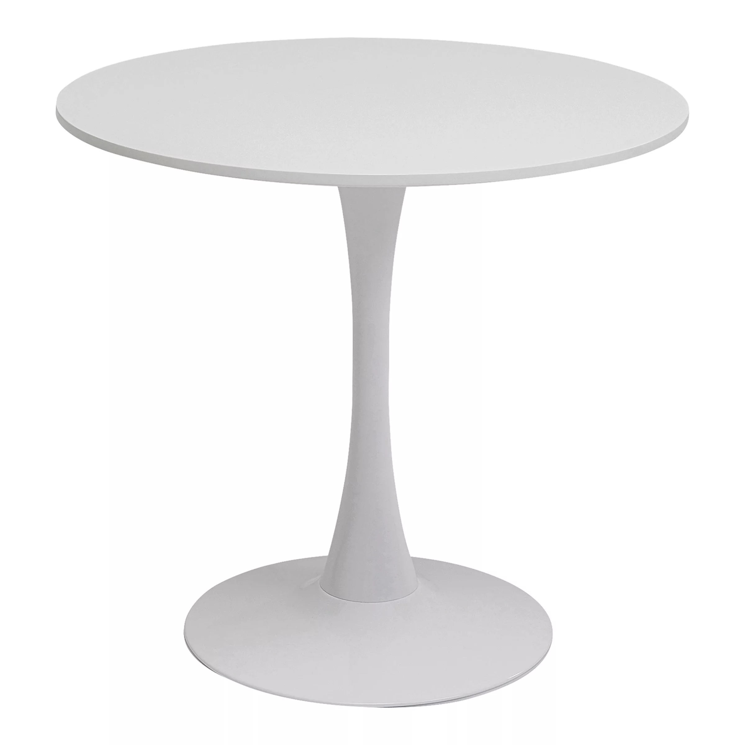 Tisch Schickeria Weiß D80 günstig online kaufen