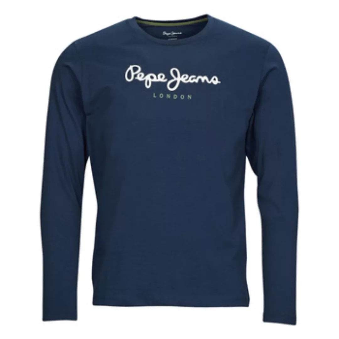 Pepe Jeans Herren Rundhals Langarmshirt EGGO LONG N - Regular Fit günstig online kaufen