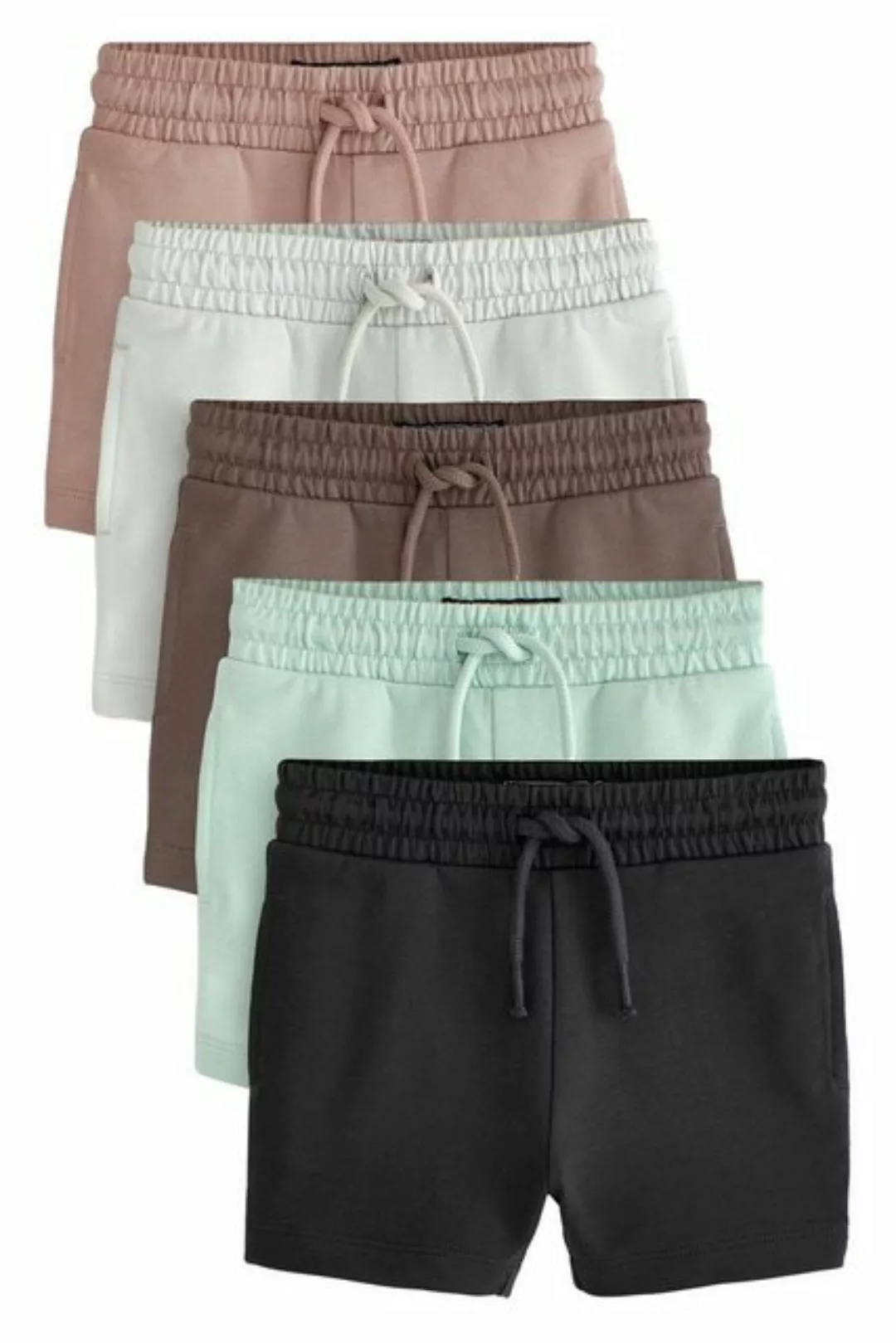 Next Sweatshorts 5er-Pack Jersey-Shorts (5-tlg) günstig online kaufen