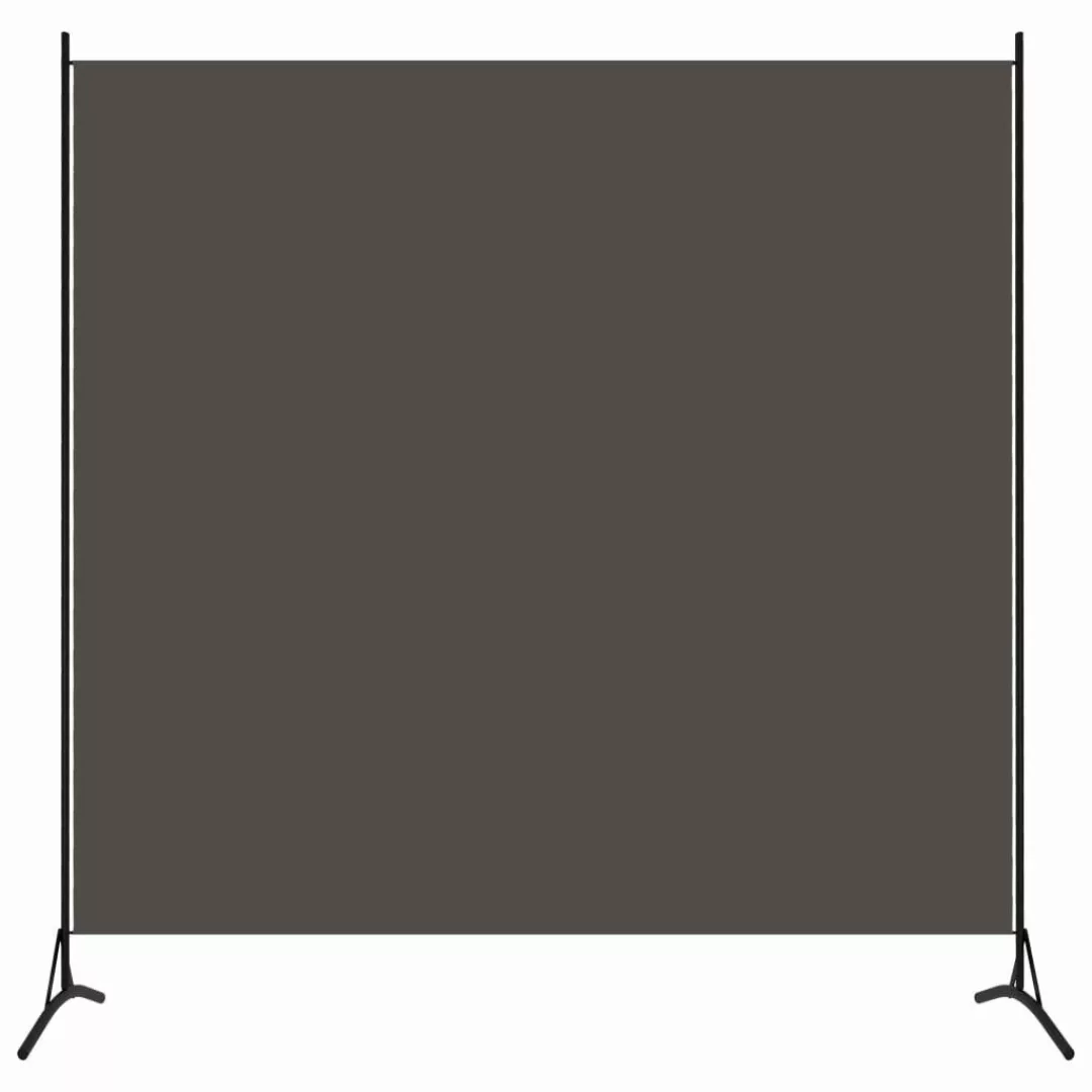 furnicato Raumteiler Paravent Anthrazit 175x180 cm günstig online kaufen
