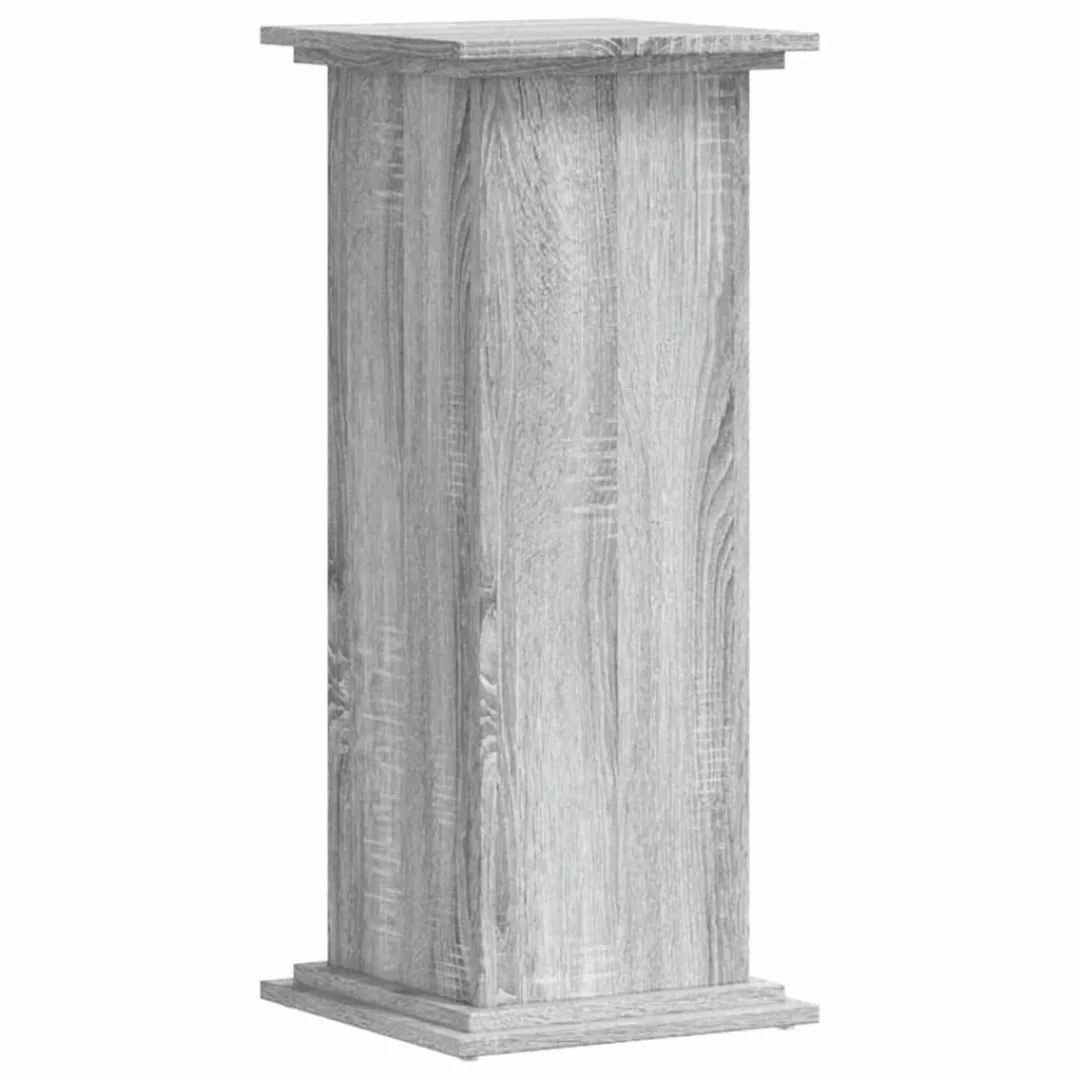 vidaXL Blumenständer Pflanzenständer Grau Sonoma 33x33x80 günstig online kaufen