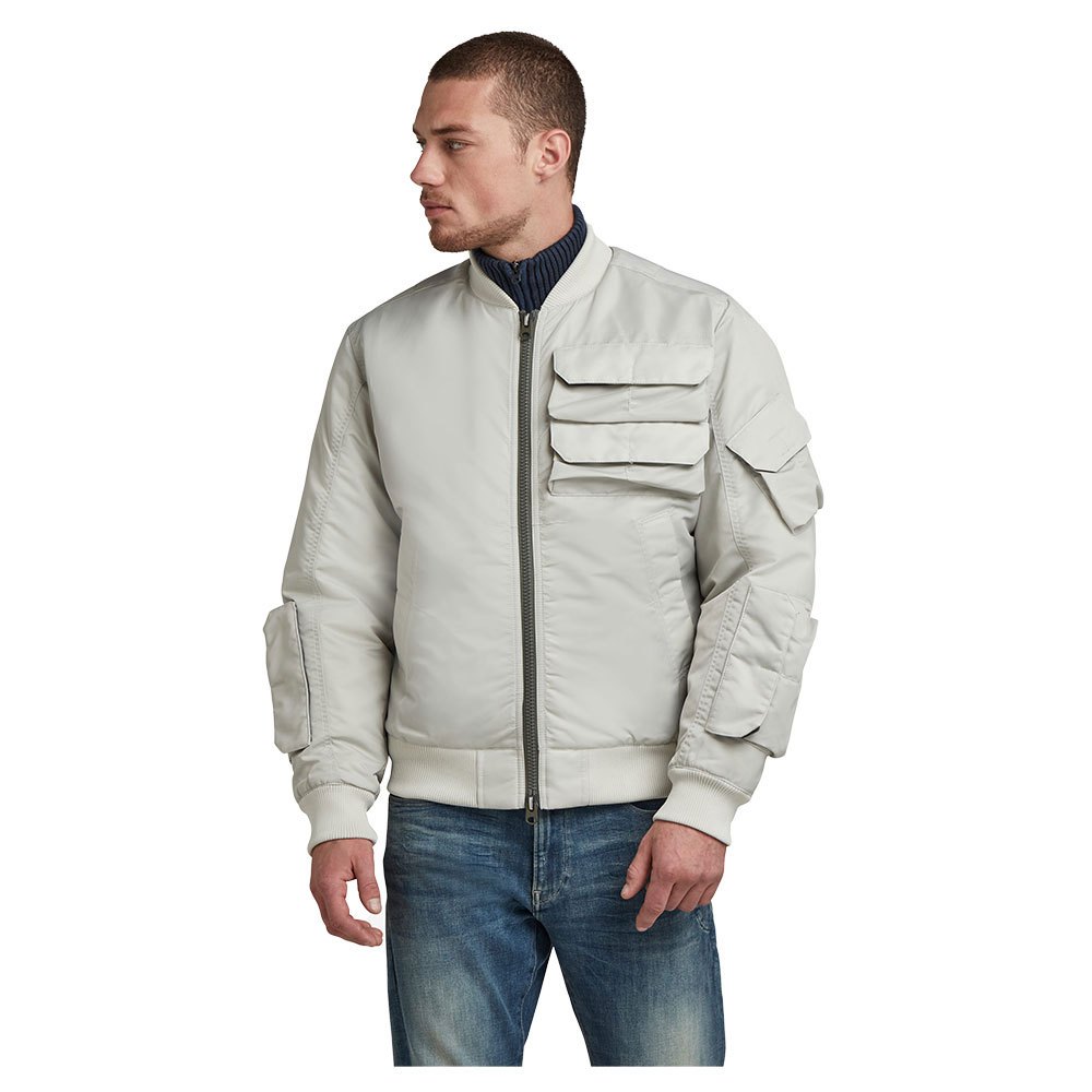 G-star Chest Pocket Bomber Jacke 2XS Oyster Blue günstig online kaufen