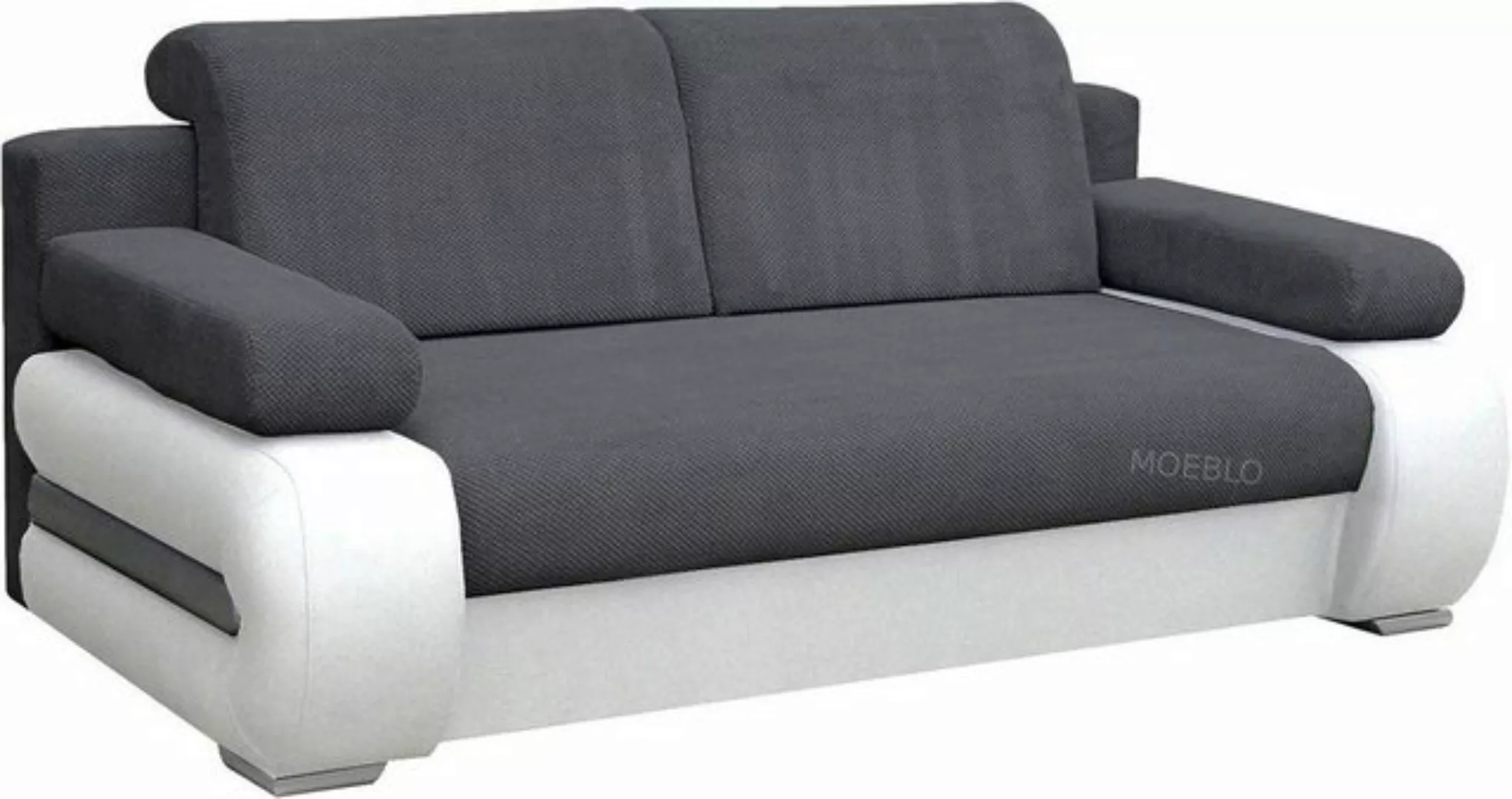 MOEBLO Schlafsofa York, Couch für Wohnzimmer, Sofagarnitur Polstersofa Wohn günstig online kaufen