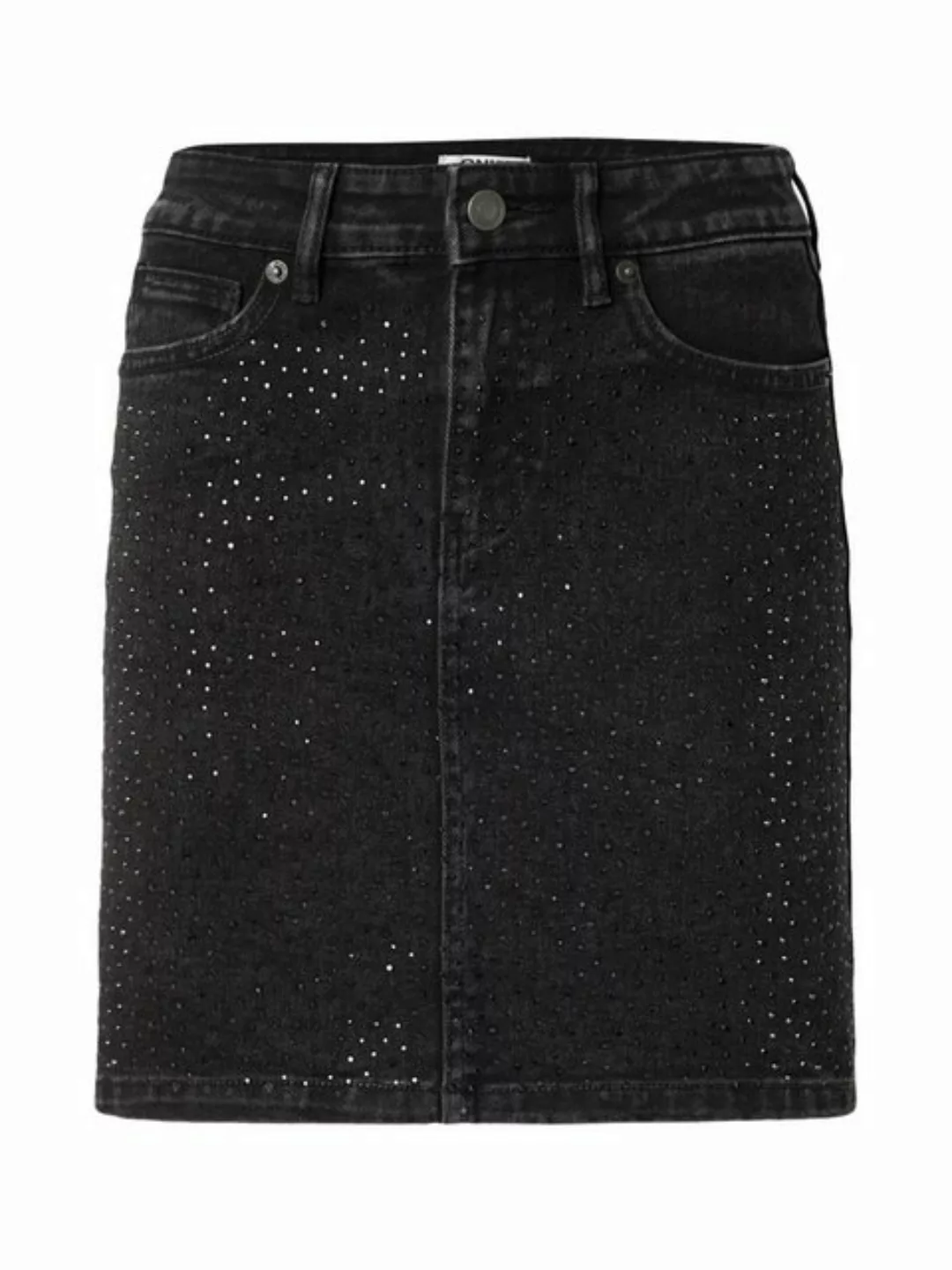 ONLY Jeansrock ONLKAMMA (1-tlg) Ziersteine günstig online kaufen