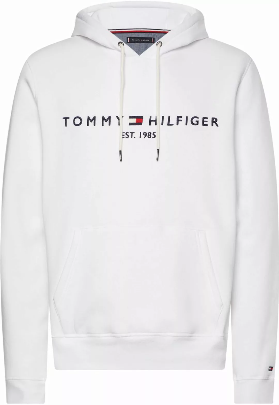 Tommy Hilfiger Hoodie Weiß - Größe L günstig online kaufen