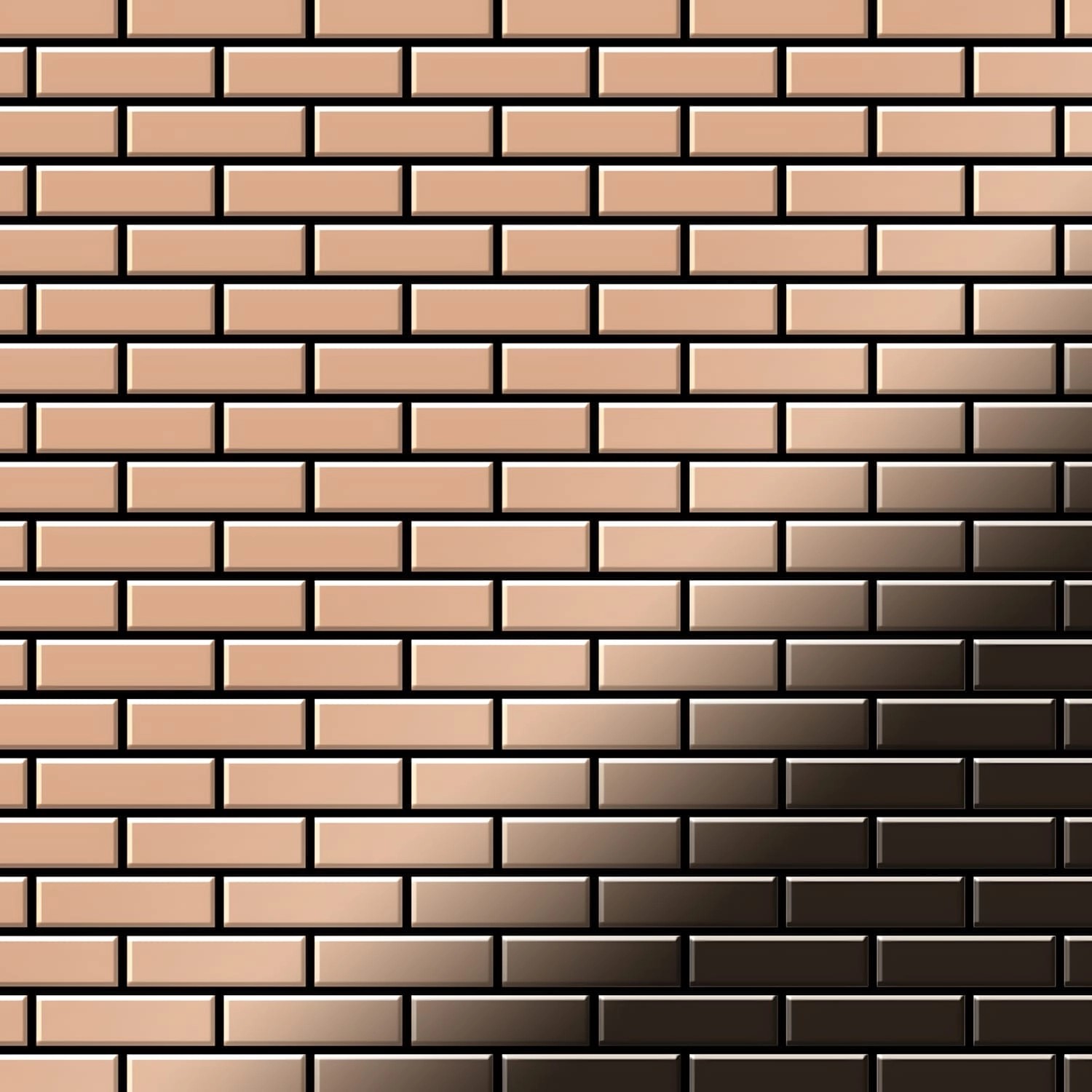 ALLOY Mosaik Fliese Massiv Metall Kupfer Gewalzt Kupfer 1,6mm Stark Pk-cm 1 günstig online kaufen