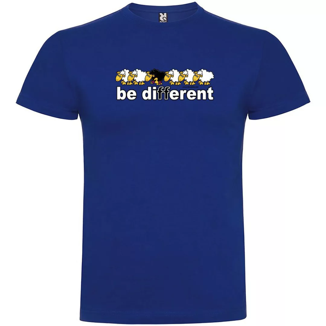 Kruskis Be Different Train Kurzärmeliges T-shirt 2XL Royal Blue günstig online kaufen