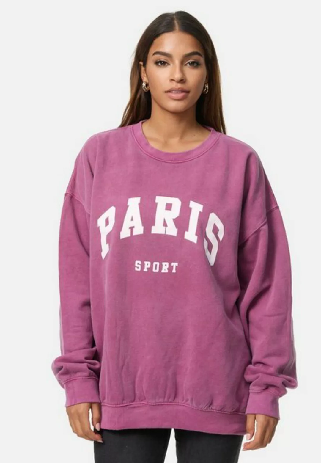 Worldclassca Longsweatshirt Worldclassca Oversized Sweatshirt PARIS SPORT L günstig online kaufen