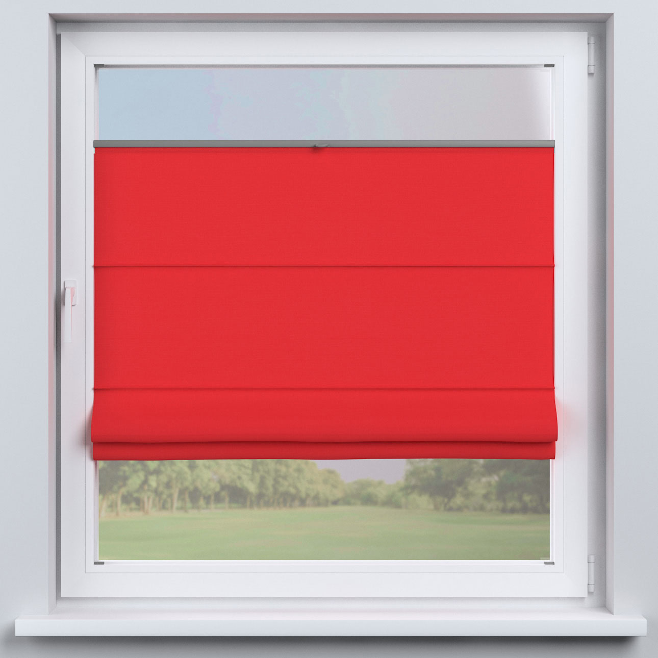 Dekoria Flexibles Raffrollo Sizilien, rot, 120 x 160 cm günstig online kaufen
