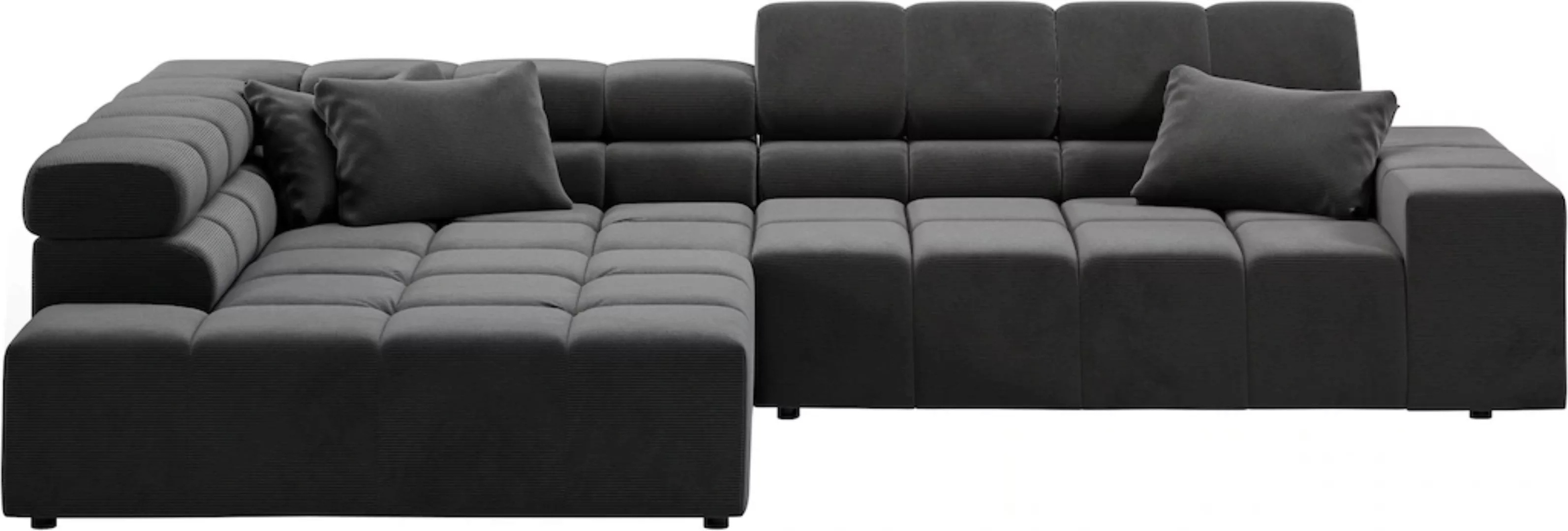 INOSIGN Ecksofa »Ancona incl. Kopfteilverstellung, Breite 319cm, L-Form«, w günstig online kaufen