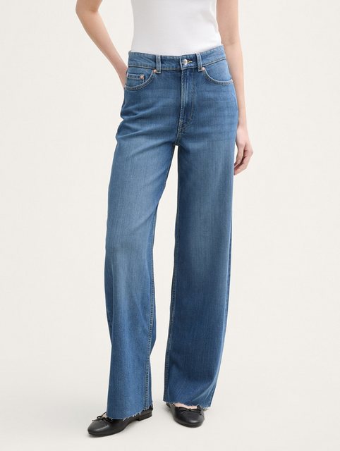 TOM TAILOR Denim Weite Jeans Wide Leg Jeans mit Stretch-Anteil günstig online kaufen