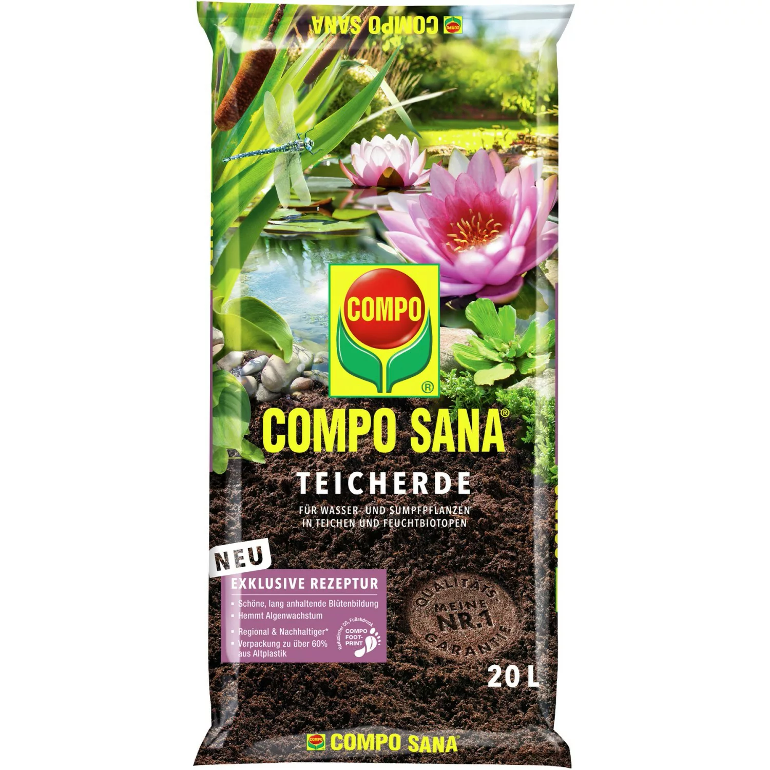 Compo Sana Teicherde 720 l (36 x 20 l) 1 Halbpalette günstig online kaufen