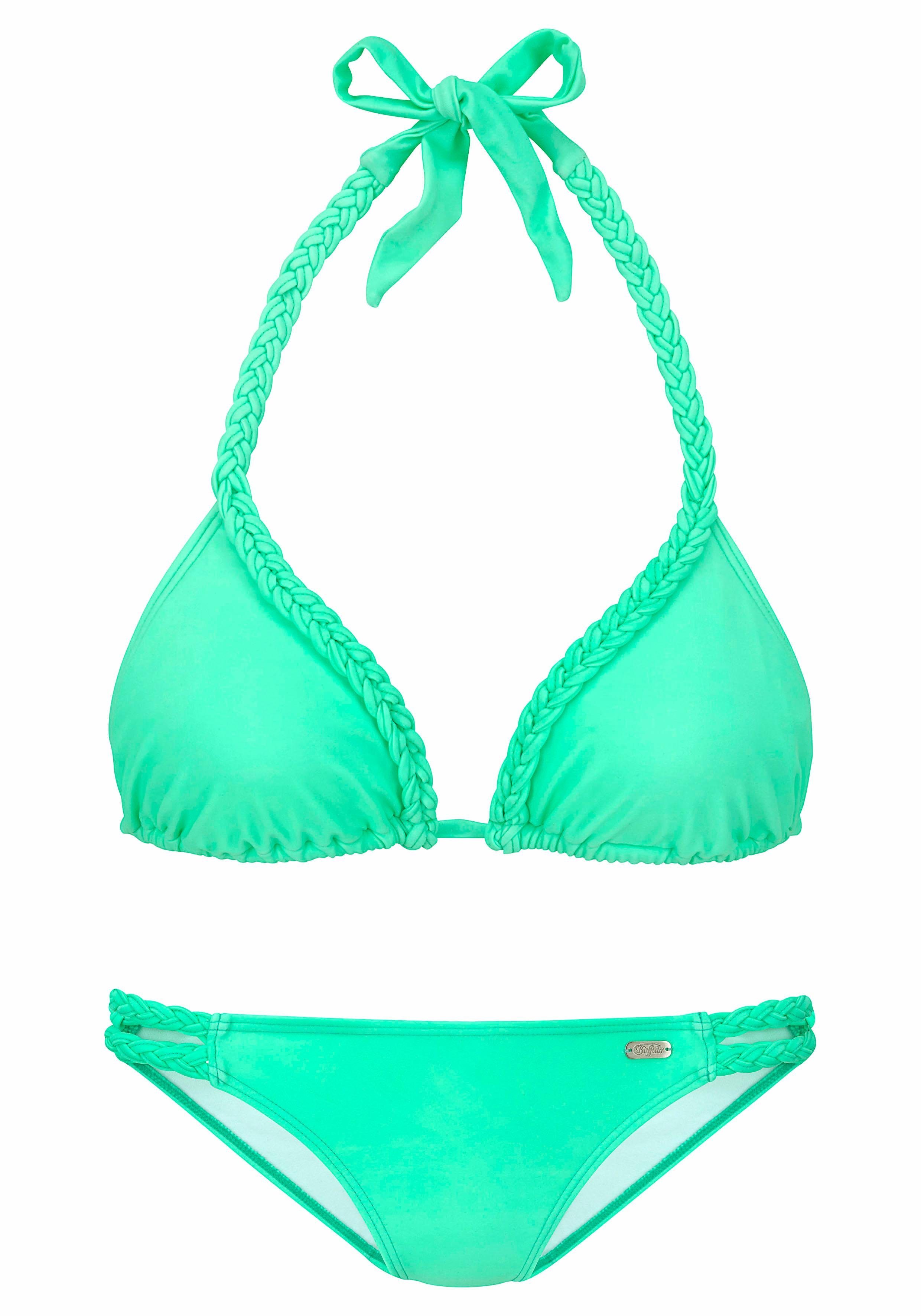 Buffalo Triangel-Bikini mit geflochtenen Details günstig online kaufen