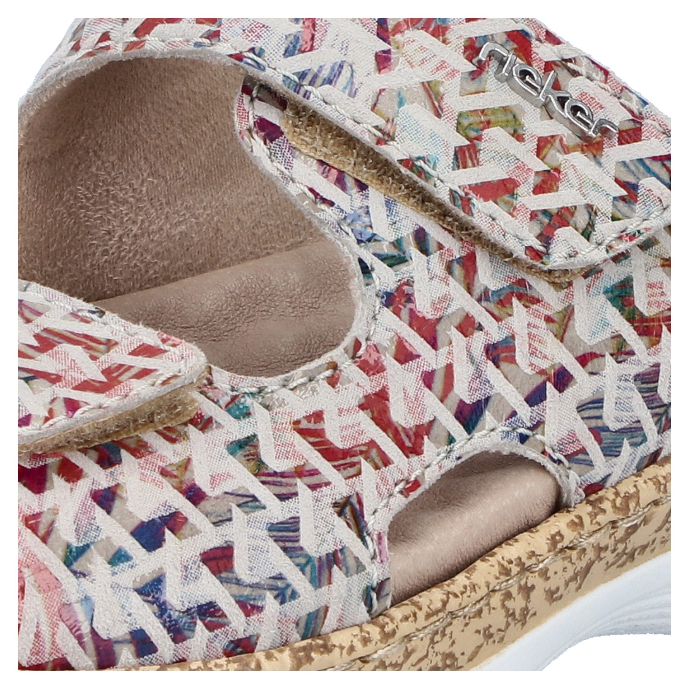 Rieker Pantolette Sommerschuh, Klettschuh, Hausschuh, Schlappen günstig online kaufen