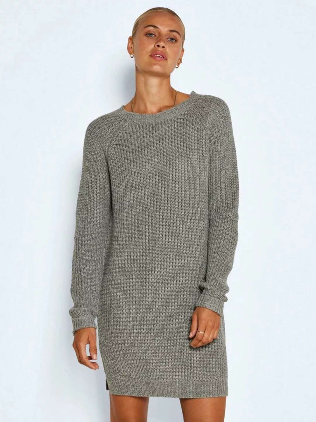 Noisy may Strickkleid NMSIESTA L/S O-NECK KNIT DRESS NOOS günstig online kaufen